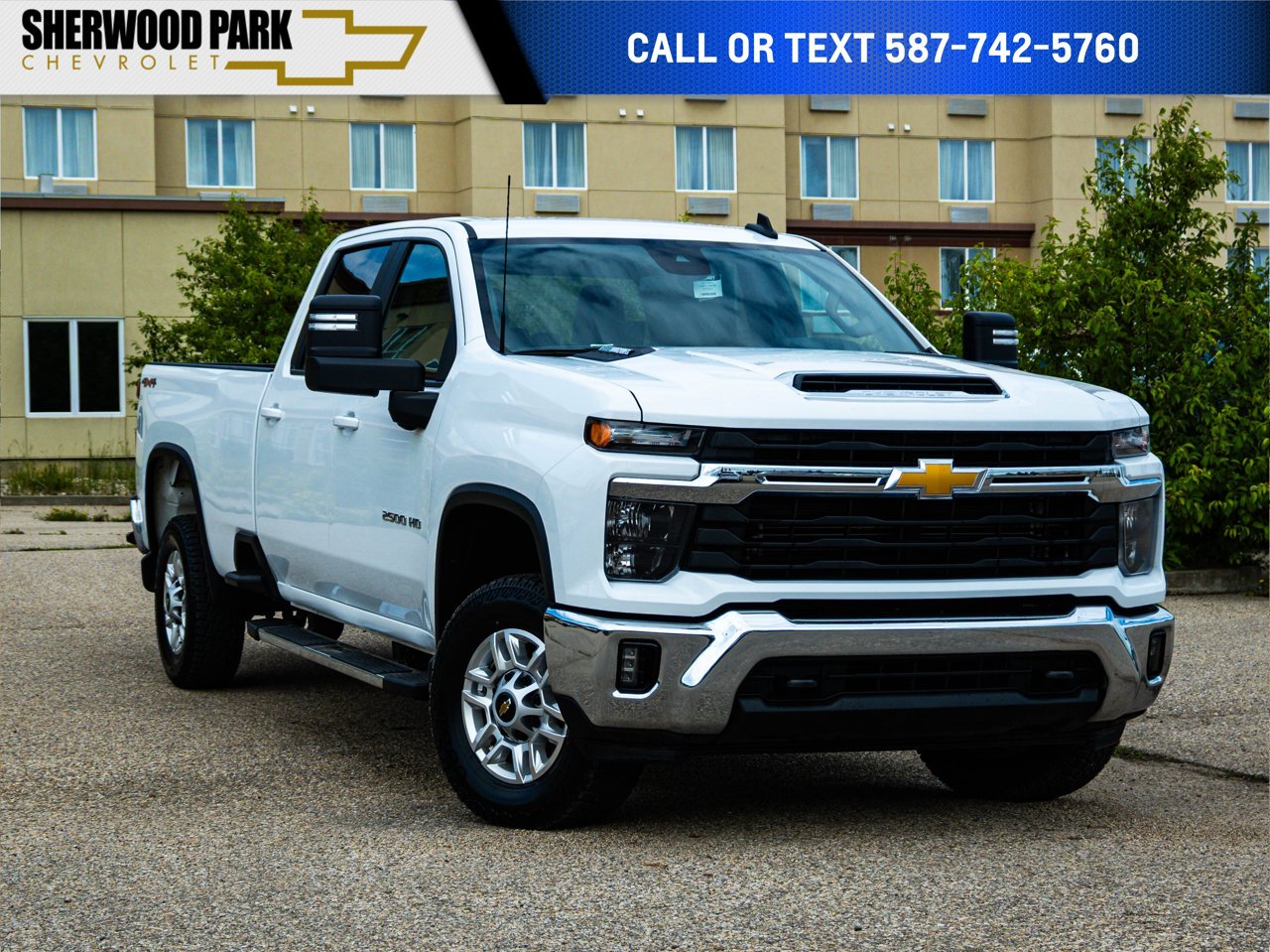2025 Chevrolet Silverado 2500HD 4WD Crew Cab 159 LT White Sherwood Park - photo #0