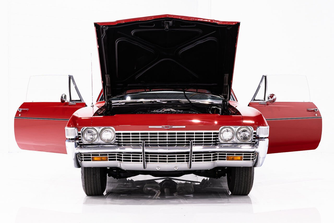 Chevrolet Impala Match N# L72 427/425 4spd 4.56gear Org Bill Of Sale | PRIX EN USD 1968 Rouge Montréal - photo #30