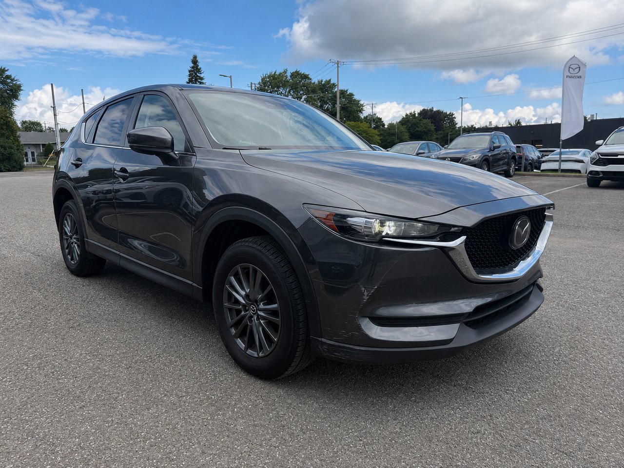 2021 Mazda CX-5 Grey Châteauguay - photo #3