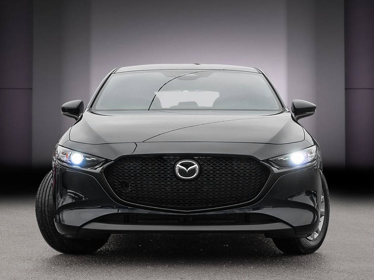 2026 Mazda Mazda3 Sport JM1BPAKL6T1903303 Jet Black Mica Mirabel - photo #1
