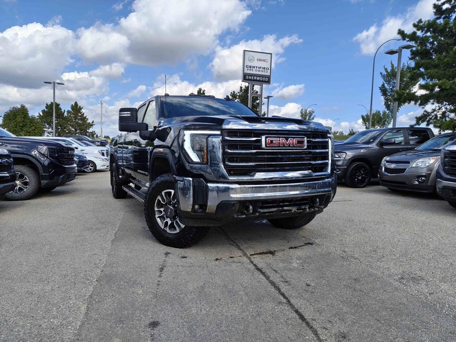 2024 GMC Sierra 3500HD SLE Preferred X31 Long Box | Remote Start Black