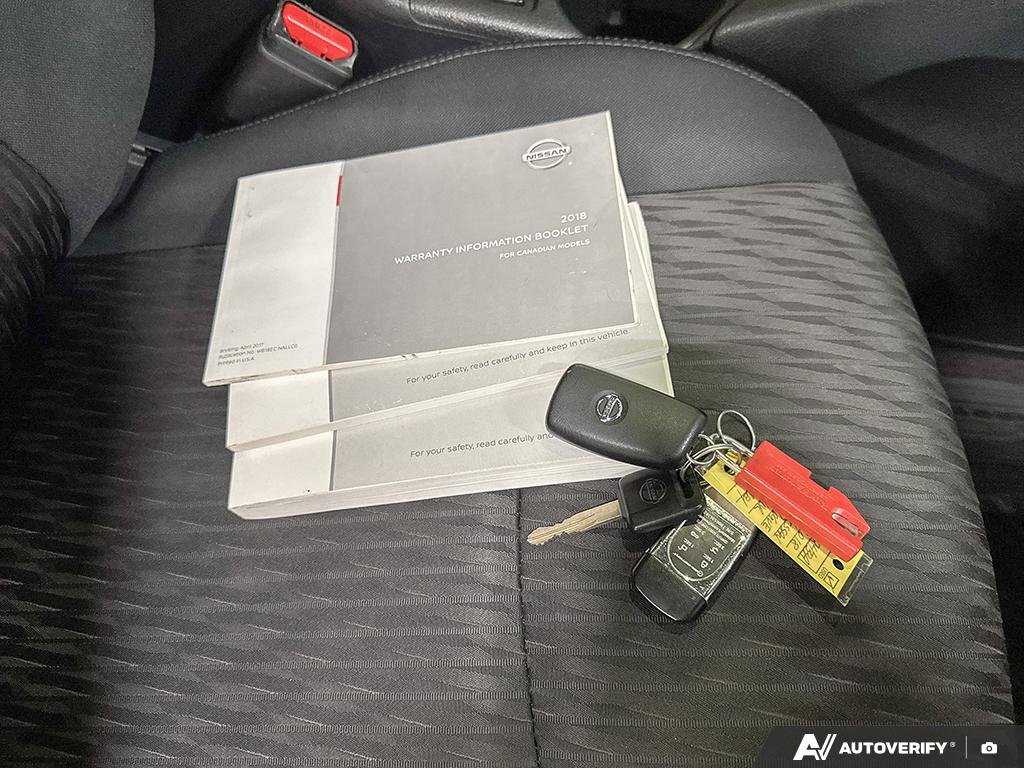 2018 Nissan Rogue 2602433A | S, new shield, new brakes, very low kms Grey Edmonton - photo #9