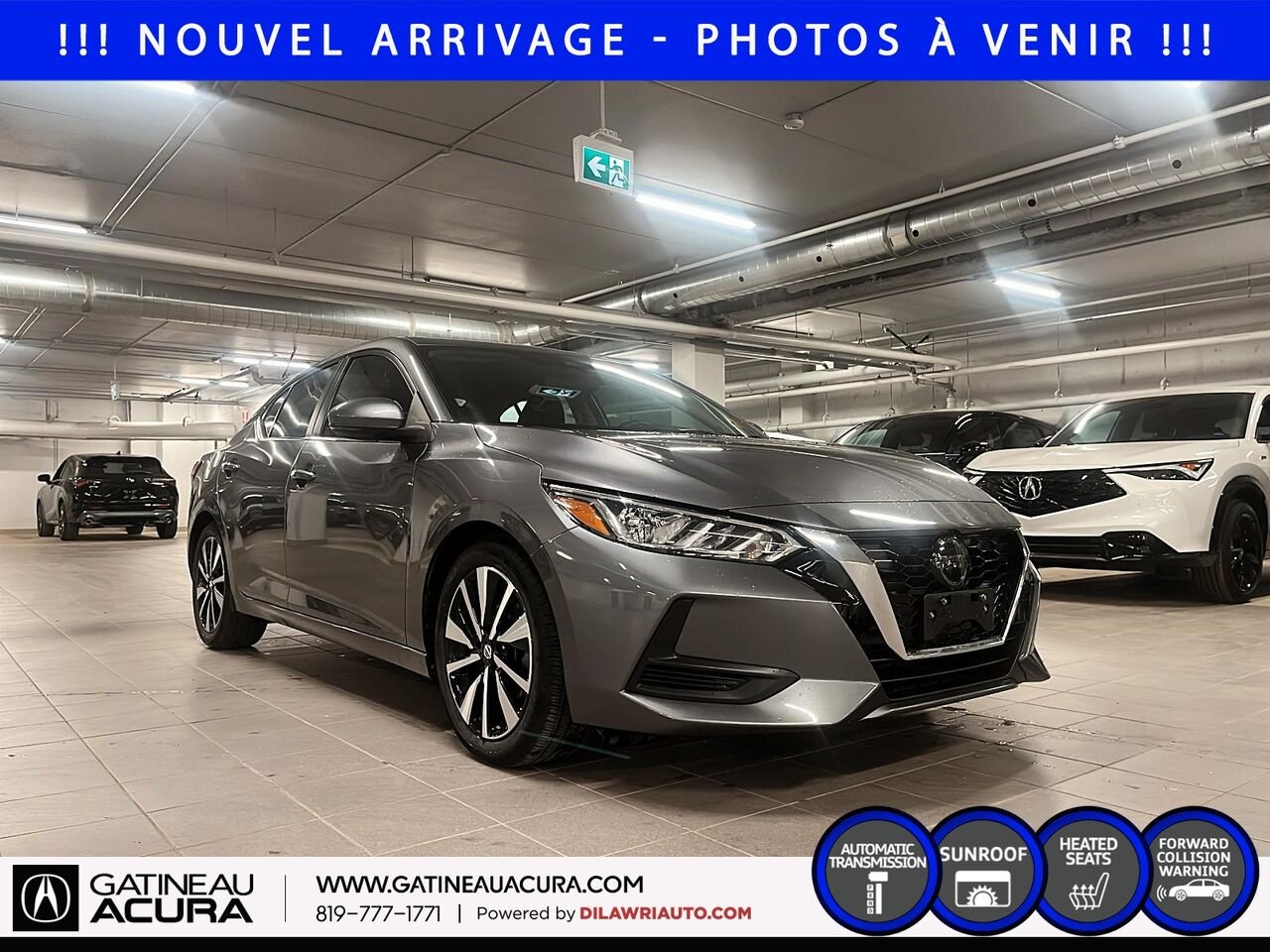 Nissan Sentra SV 2023 Gris Ottawa & Gatineau - photo #2