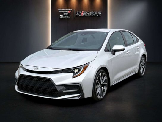 Toyota Corolla SE AMELIORÉ, UPGRADE, MAGS, TOIT OUVRANT, SIEGES CHAUFFANTS 2020 Argent