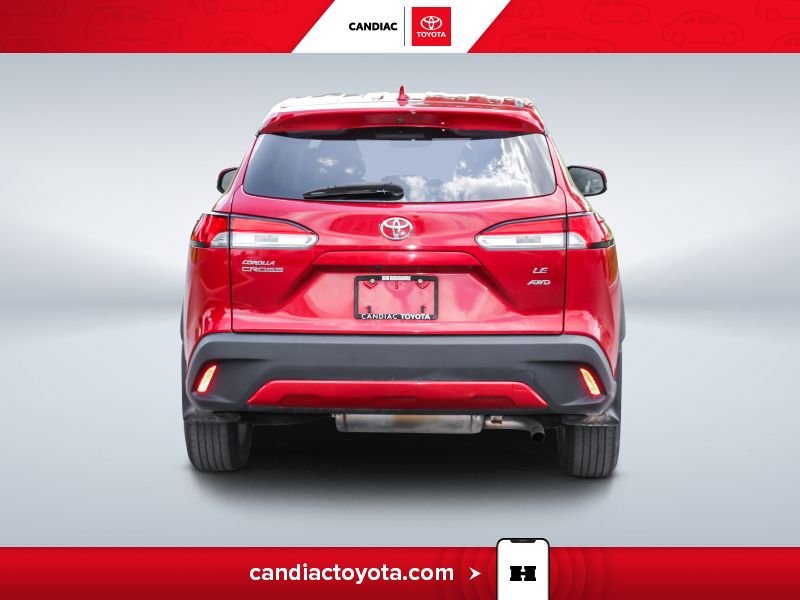 Toyota Corolla TR04225 | CROSS LE AWD | CAM. RECUL - A/C - BLUETOOTH - SIEG 2022 Rouge Laval - photo #7