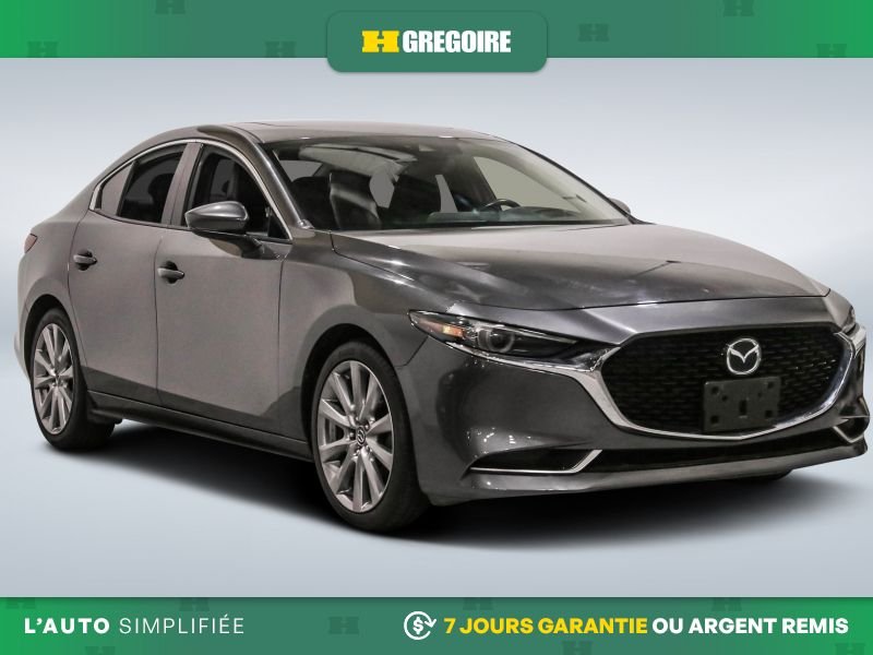 Mazda 3 728156 | GT AUTO AC CUIR TOIT MAGS CAM RECULE 2019 Gris Laval - photo #0