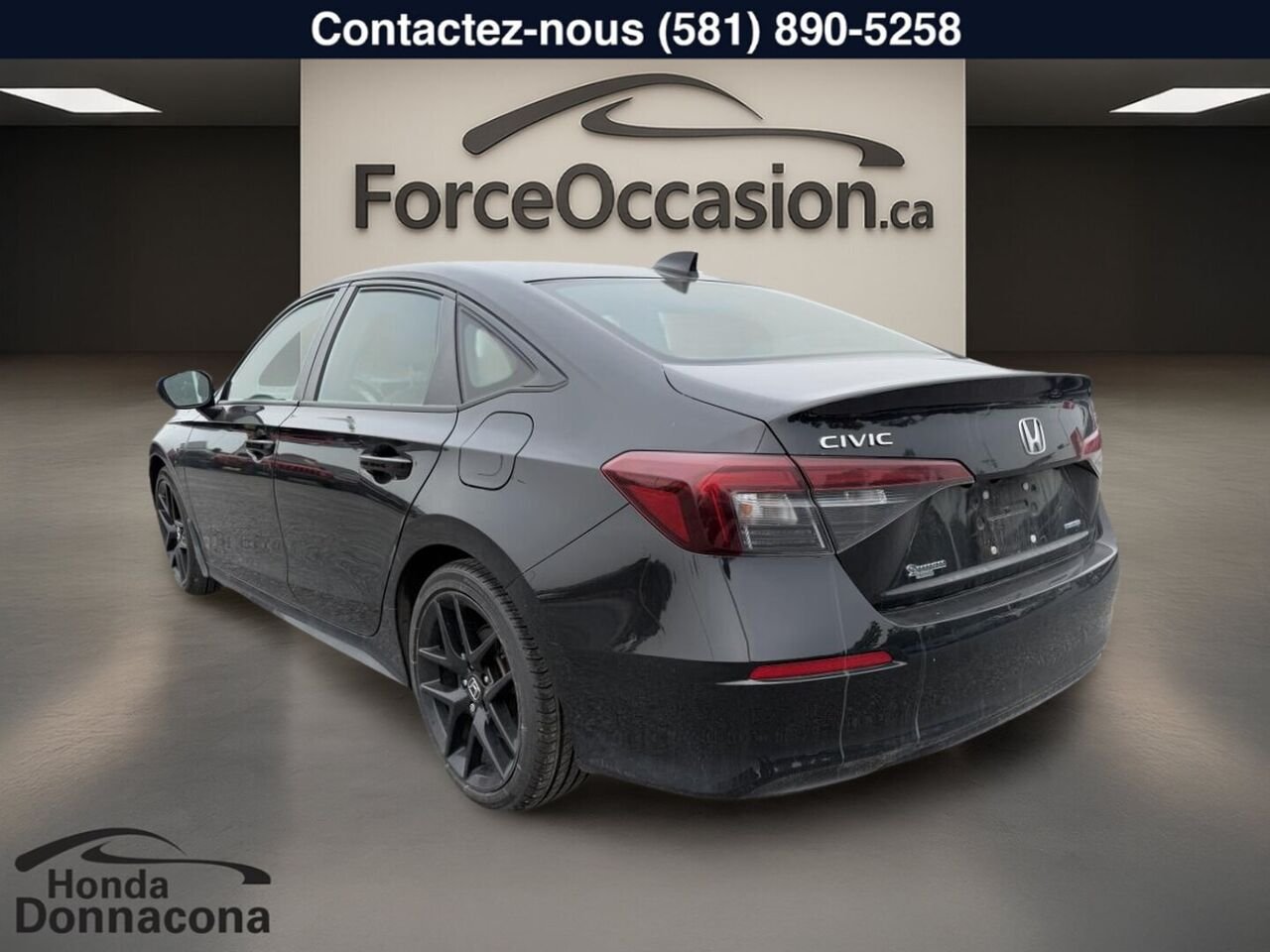2025 Honda Civic Sedan Black  - photo #9