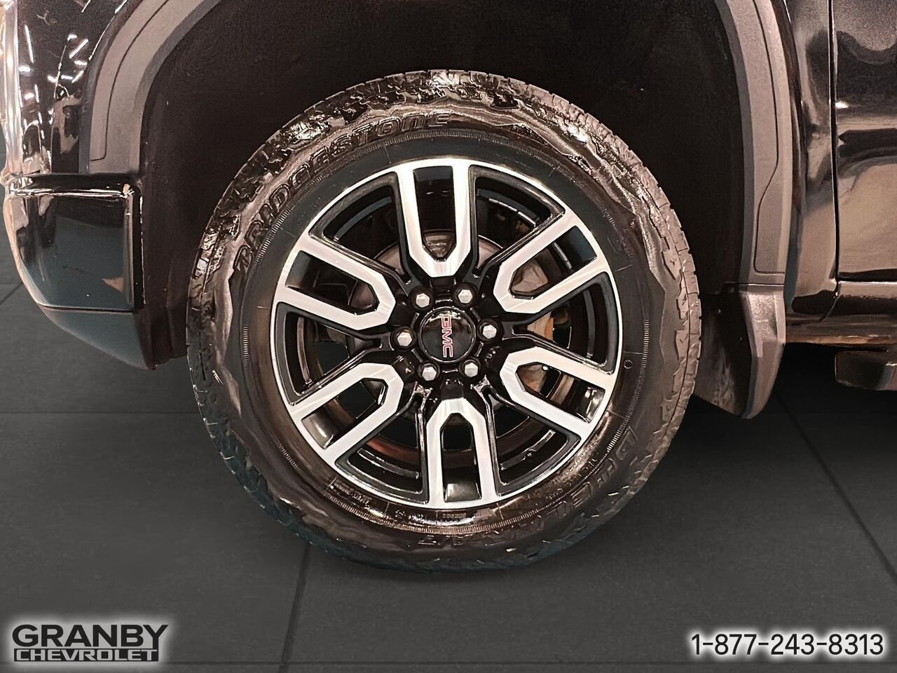 2021 GMC Sierra 1500 AT4 CREWCAB BOITE 6.6 MOTEUR 3.0L DIESEL | 26-0833A Black Granby - photo #9