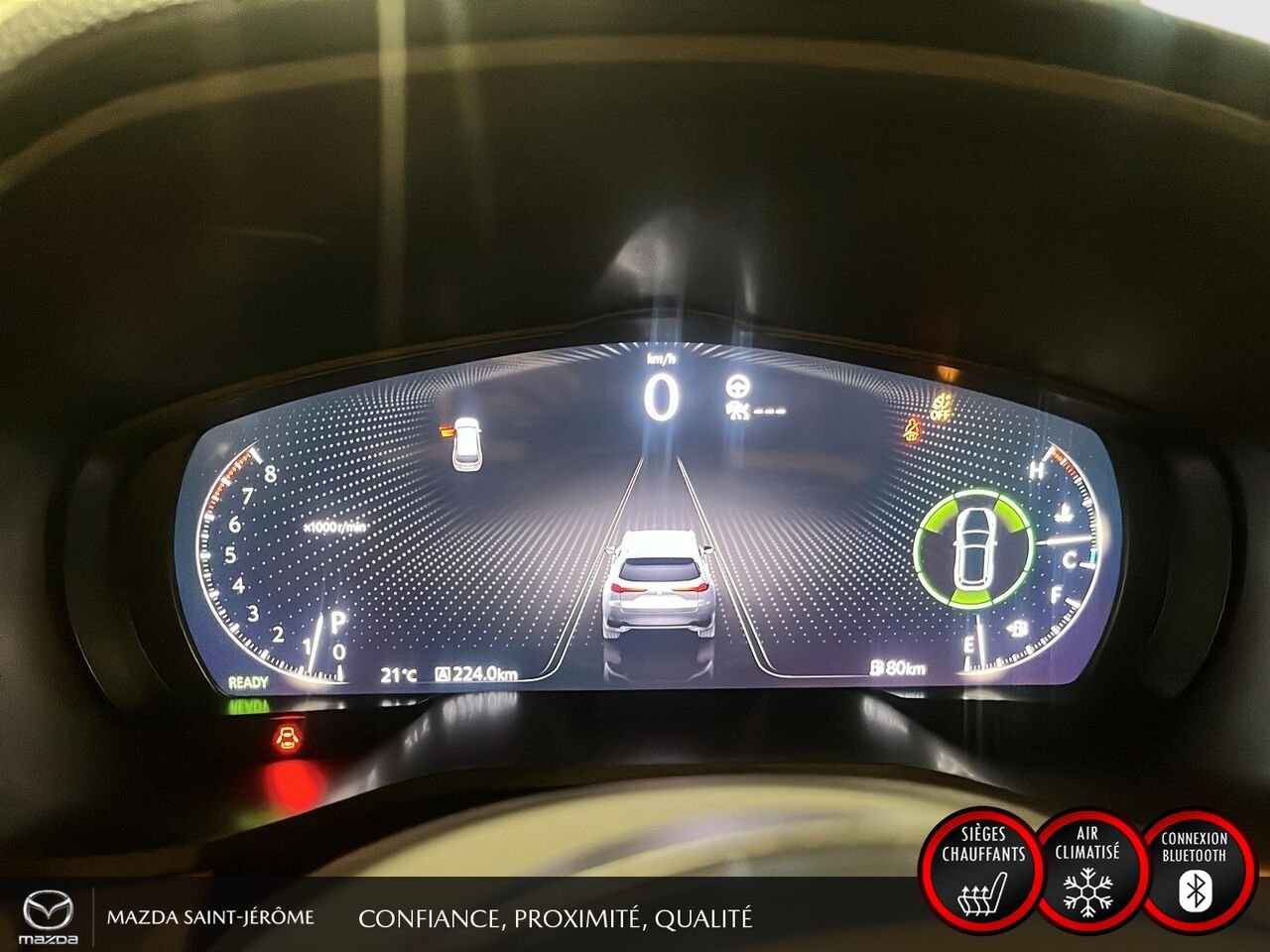 Mazda CX-90 hybride léger Signature | TOIT PANORAMIQUE | AWD | CUIR NAPPA | SIEGES CAPITAINES 2024 Gris Saint-Jérôme - photo #16