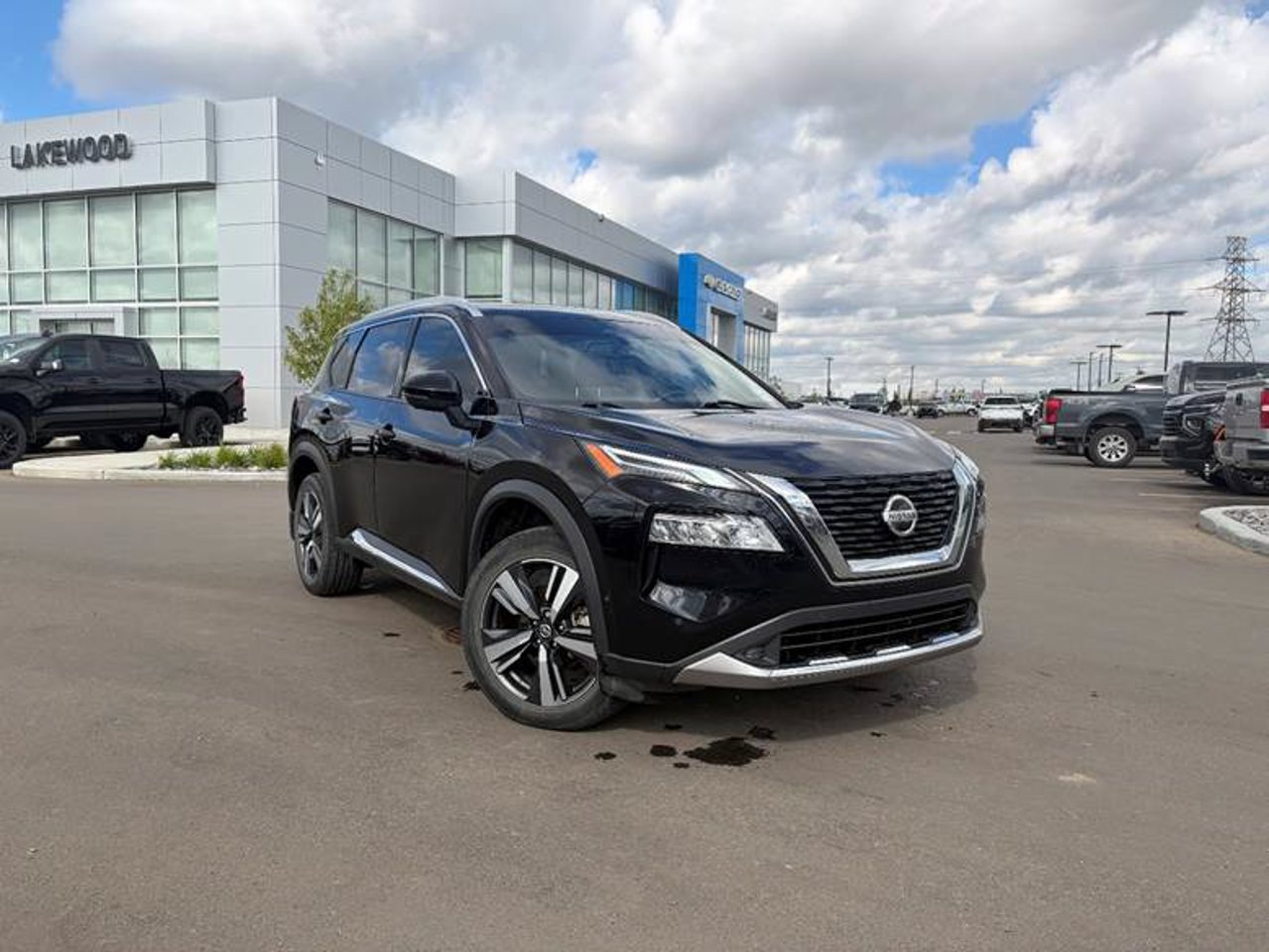 2021 Nissan Rogue AWD Platinum Black Sherwood Park - photo #1