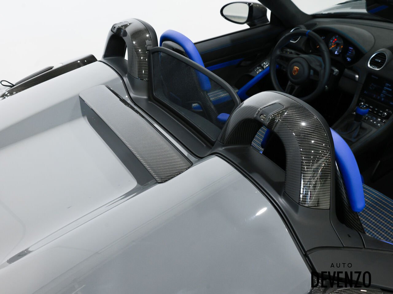 Porsche 718 Spyder 2025 Gris Saint-Eustache - photo #6
