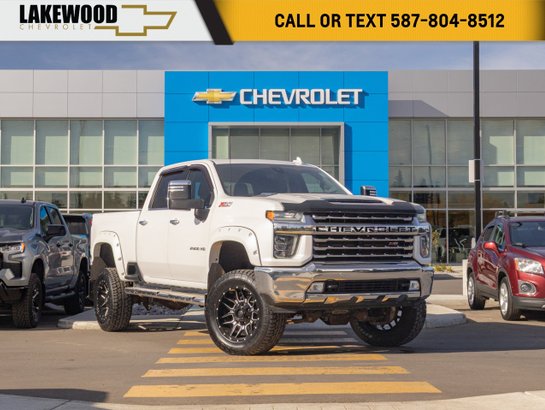 2020 Chevrolet Silverado 2500HD LTZ Plus 6.6L Duramax Z71 | 20in Off-Road Wheels White