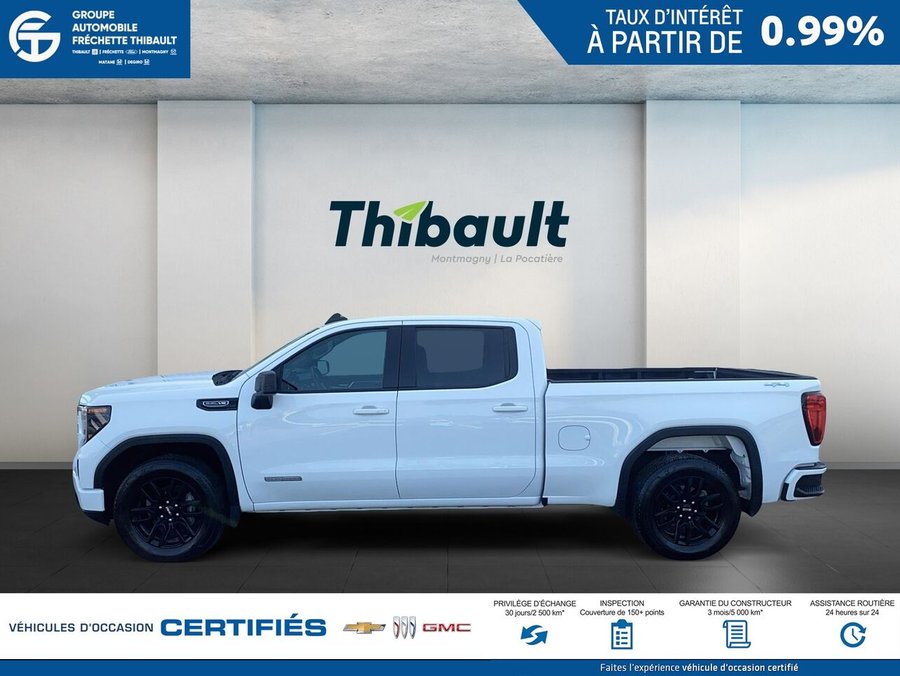 GMC SIERRA 150 AT4 cabine multiplace 4RM 157 po 2024 Blanc