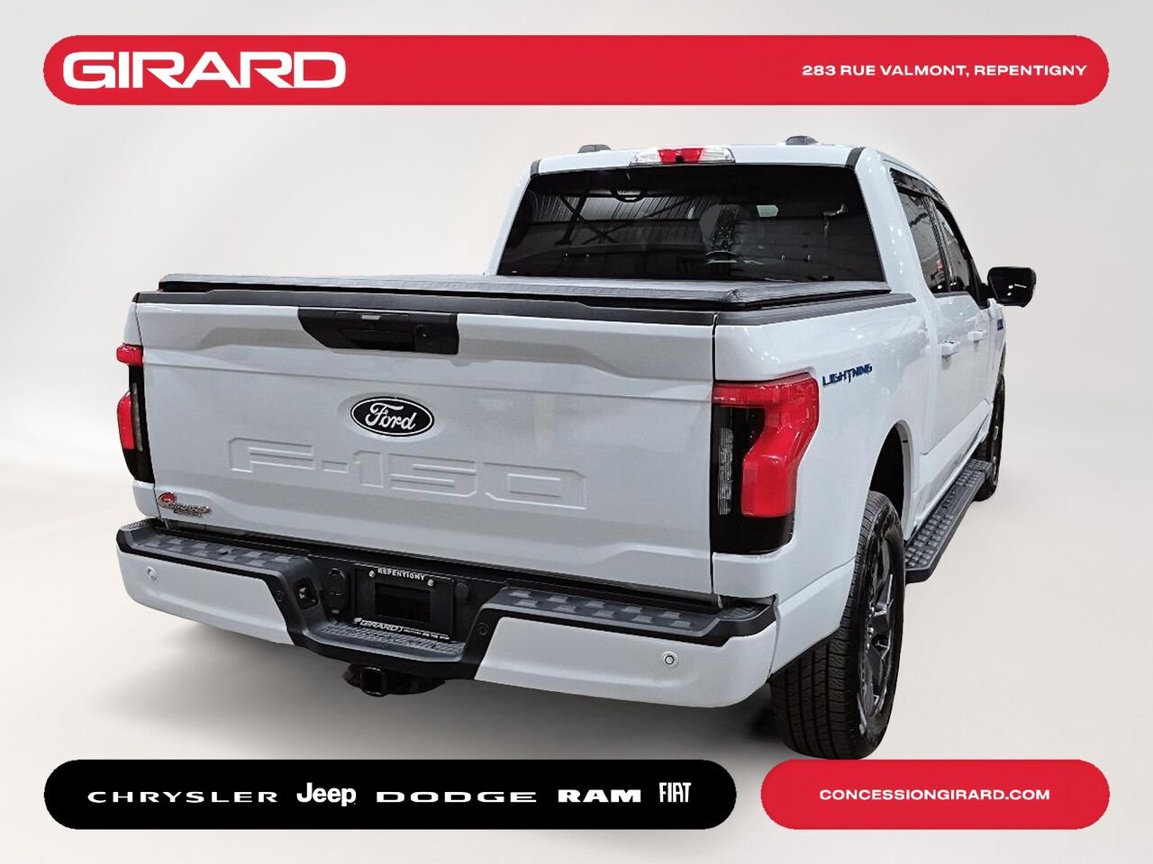 Ford F-150 LIGHTNING 2025 Blanc Repentigny - photo #5