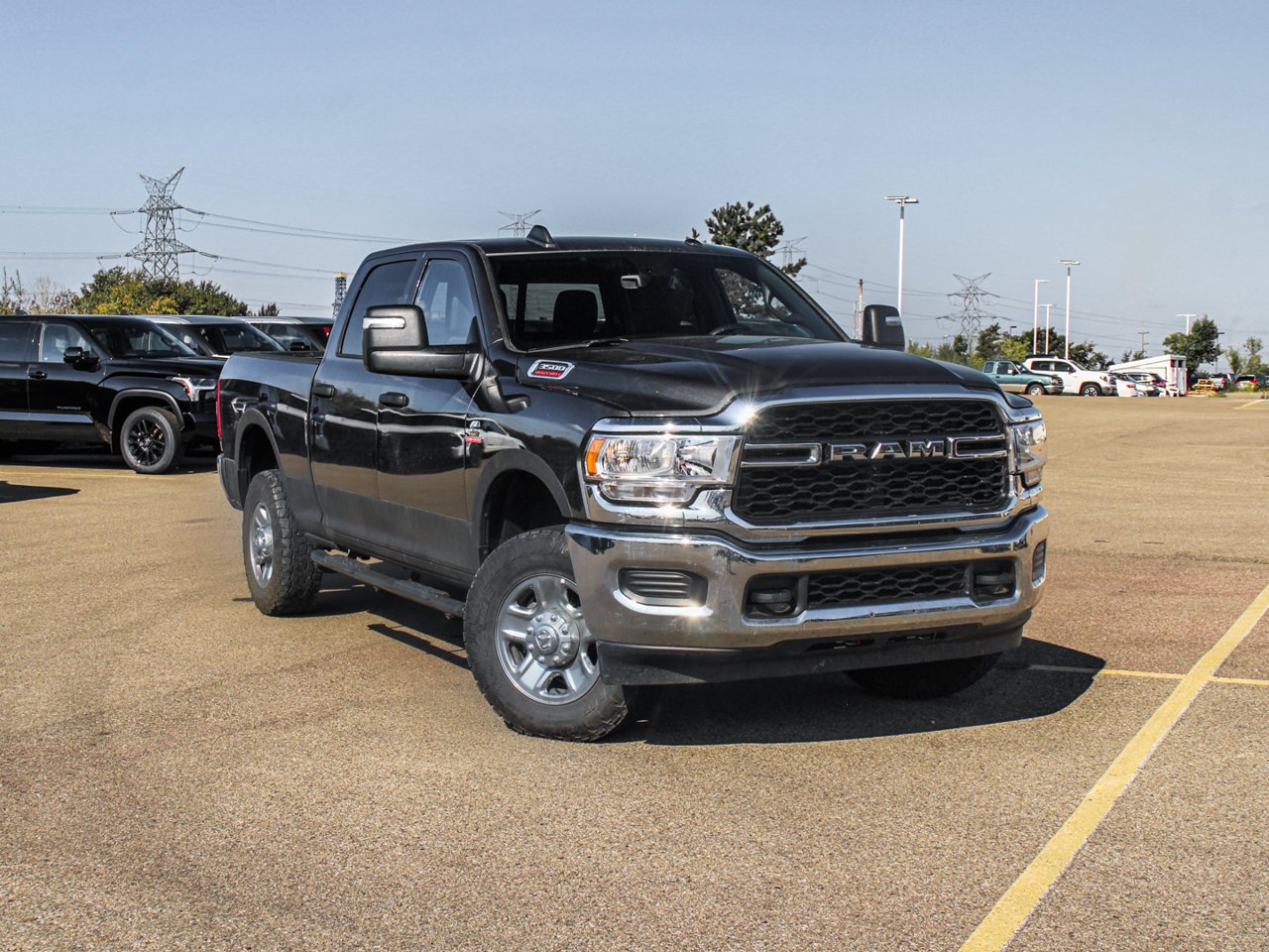 2024 Ram 3500 Tradesman 4x4 Crew Cab 6'4 Box Grey Sherwood Park - photo #1