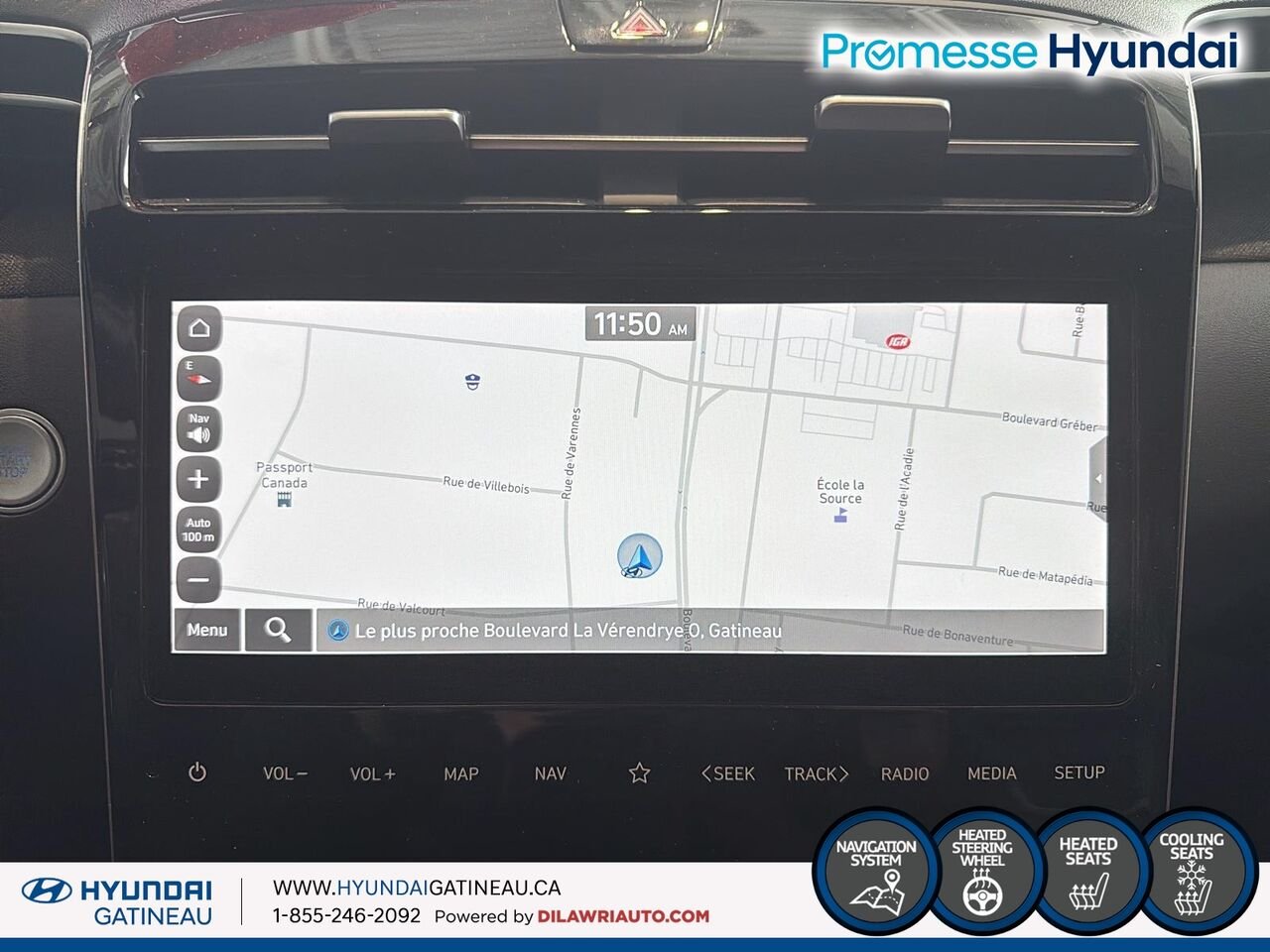2023 Hyundai Santa Cruz Ultimate TI*** cuir , toit ouvrant , navigation et plus *** Black Ottawa & Gatineau - photo #16