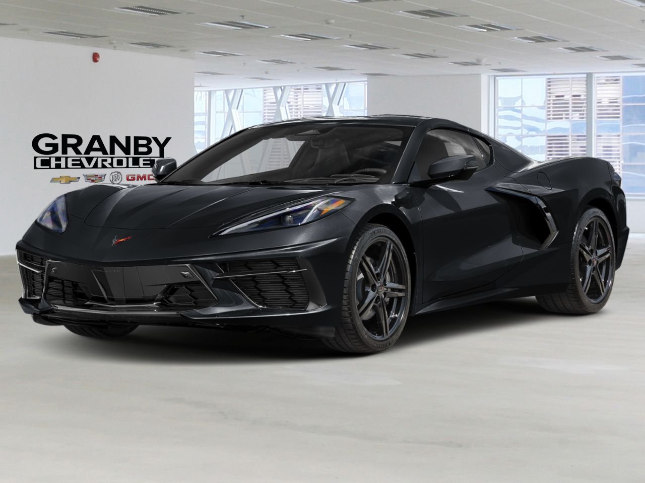CHEVROLET Corvette CORVETTE STINGRAY COUPE 1LT (1LT) | 27-0165 2027 Noir Granby - photo #0