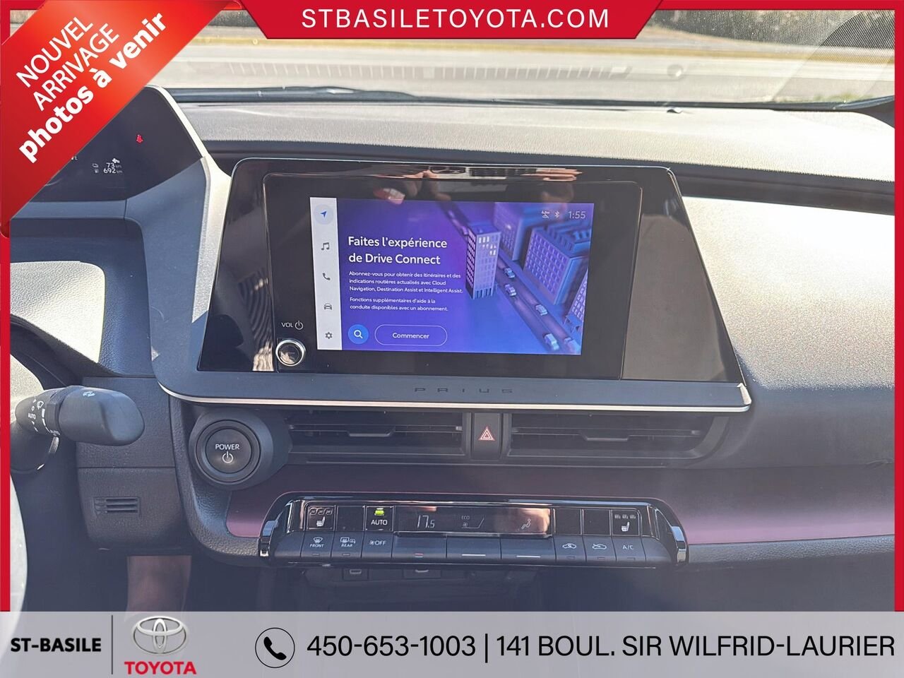 TOYOTA Prius Prime 2024 Gris Saint-Basile-le-Grand - photo #6