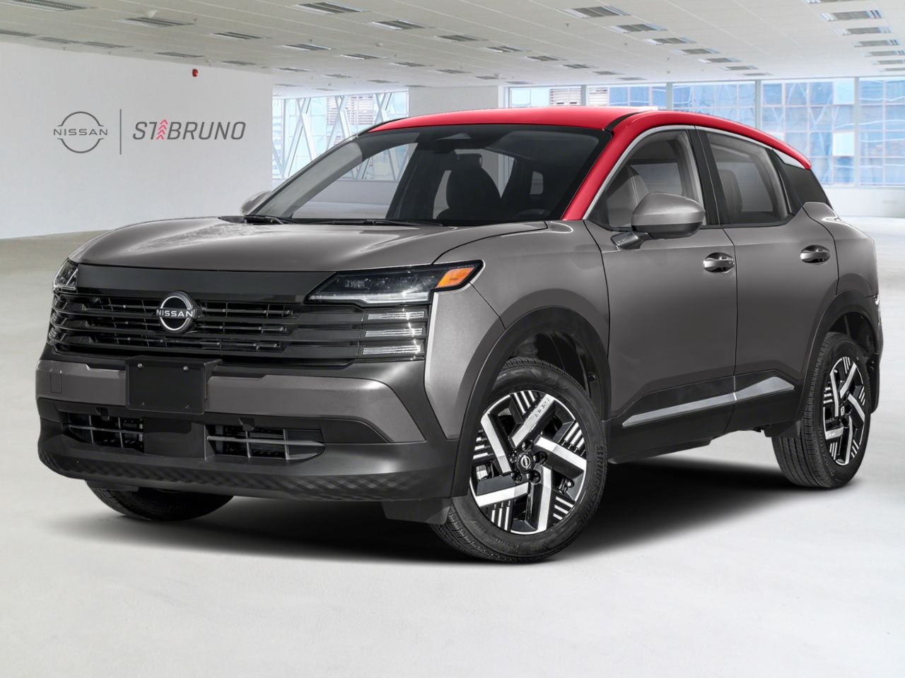 2026 Nissan Kicks Gun Metal Metallic/Scarlet Ember Tintcoat Saint-Basile-le-Grand - photo #0