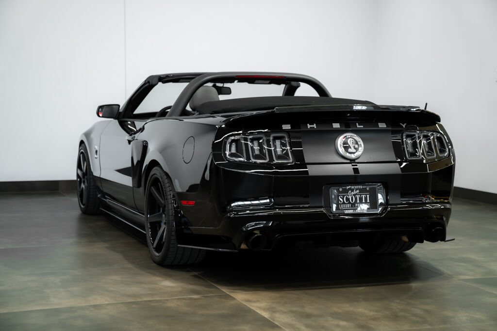 Ford Mustang 2dr Conv Shelby GT500 | Exhaust upgrade 2010 Noir Kirkland - photo #8