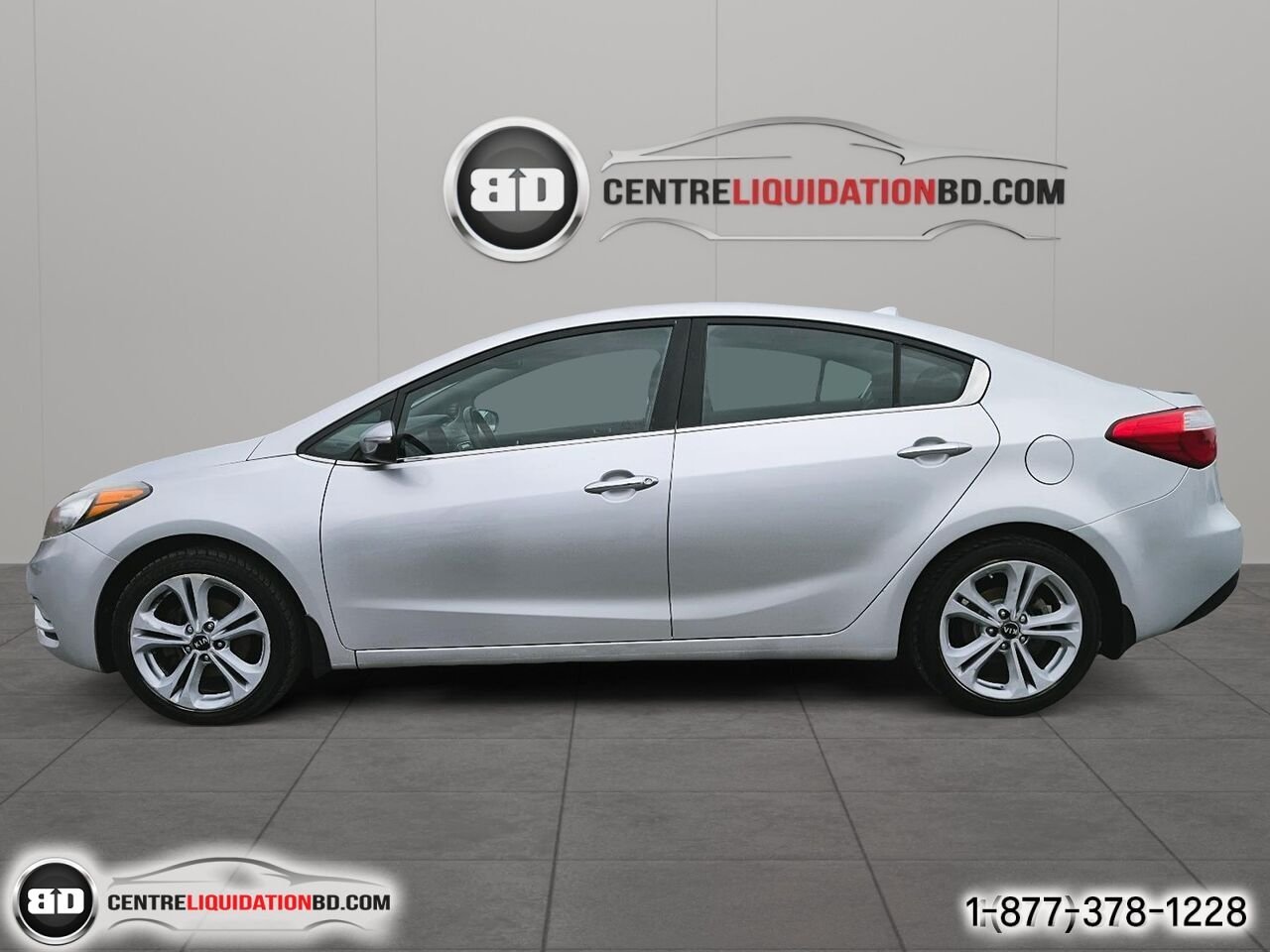2015 Kia Forte Berline 4 portes, boîte manuelle, EX | BD0329 Silver Granby - photo #7