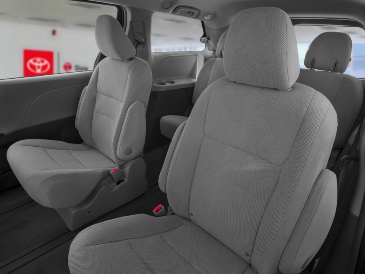 2019 Toyota Sienna LE FWD / HEATED SEATS / TOYOTA SAFETY SENSE / BACK UP CAMERA Grey Mississauga - photo #3