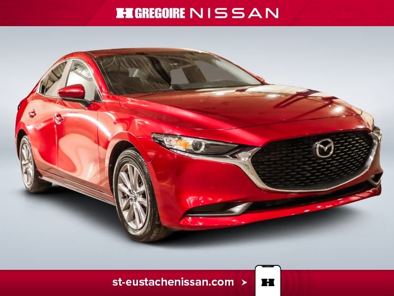 2021 Mazda 3 GX MAGS DEM. A DISTANCE VITRES TEINTEES Red