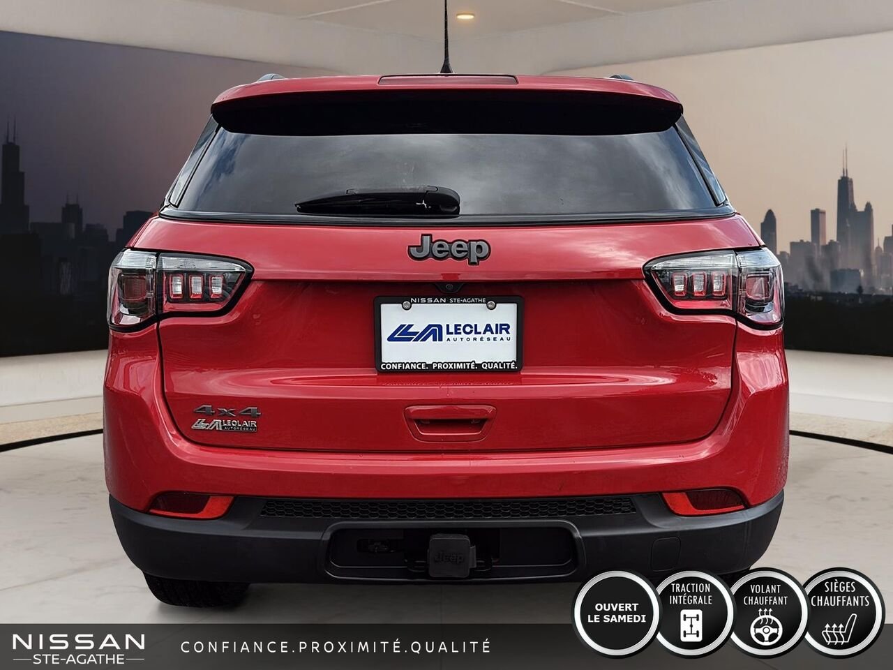 Jeep Compass 2021 Rouge Saint-Jérôme - photo #3