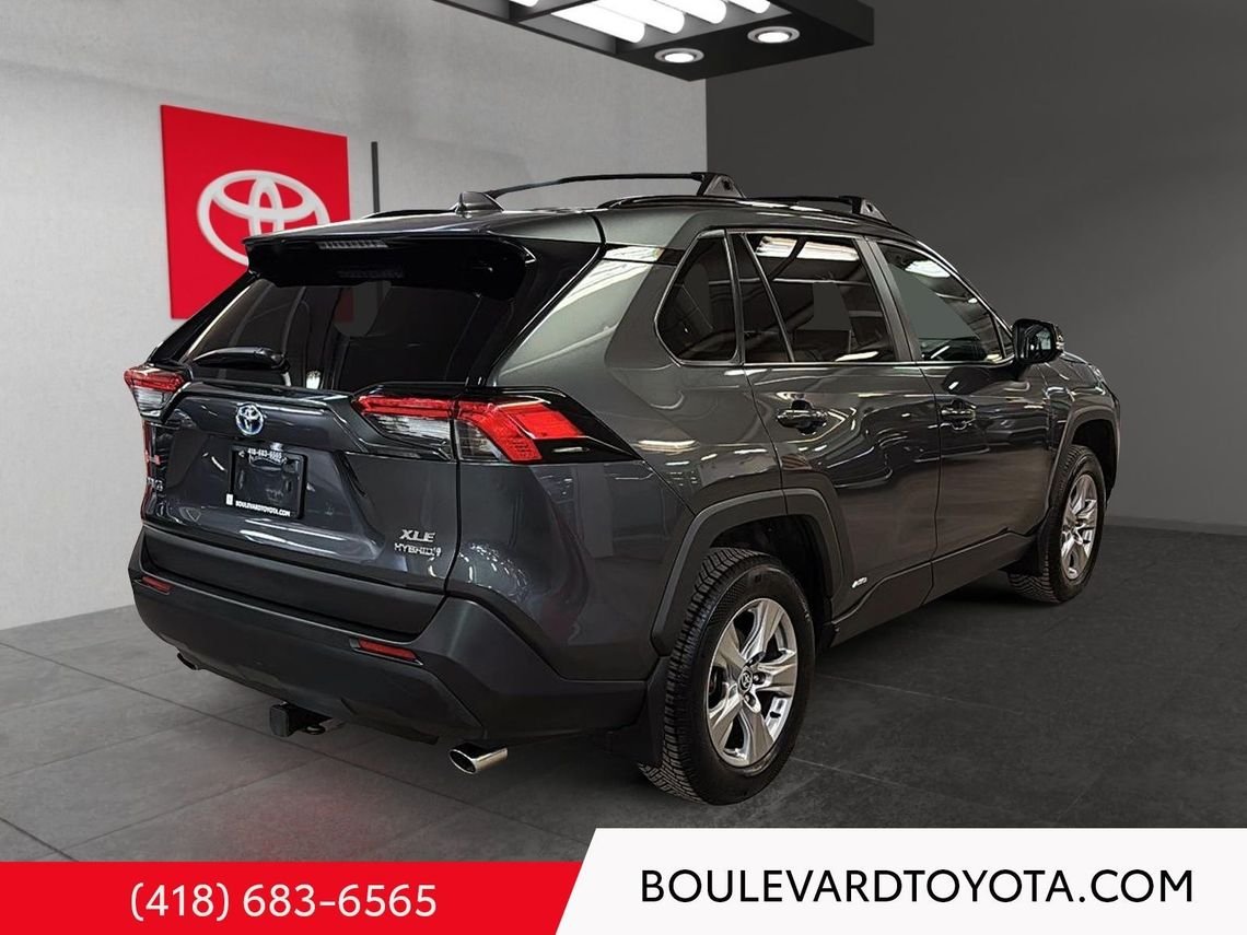 2023 Toyota RAV4 Hybrid 99232A-83 | XLE, AWD Magnetic Grey Metallic Québec - photo #10