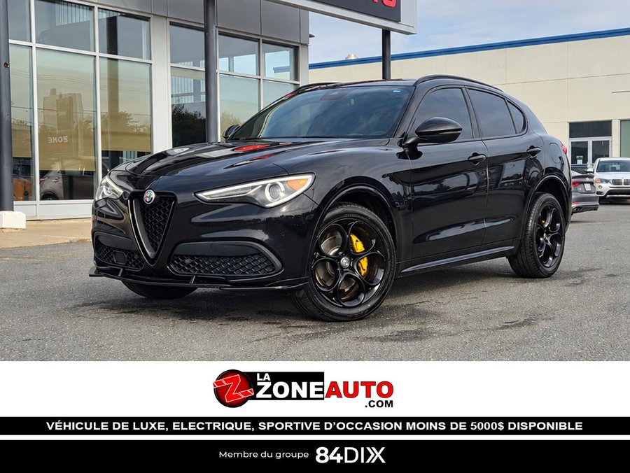 Alfa Romeo Stelvio Ti berline sport 2021 Noir
