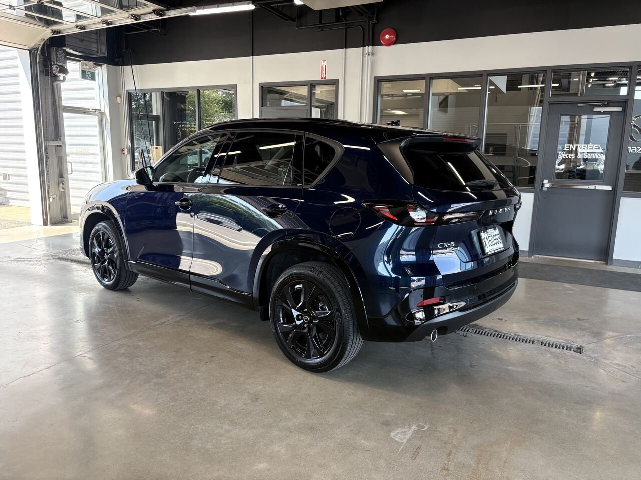 2026 MAZDA CX-5 GT TI Navy Blue Mica Châteauguay - photo #3