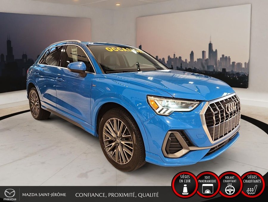 Audi Q3 2020 2020 Bleu