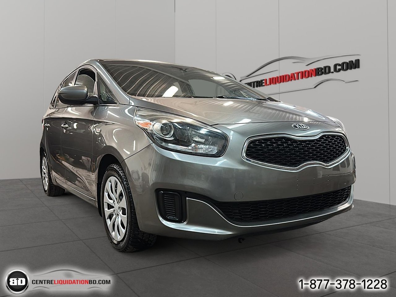 Kia Rondo LX familiale 4 portes BM | A8559 2015 Gris Granby - photo #2