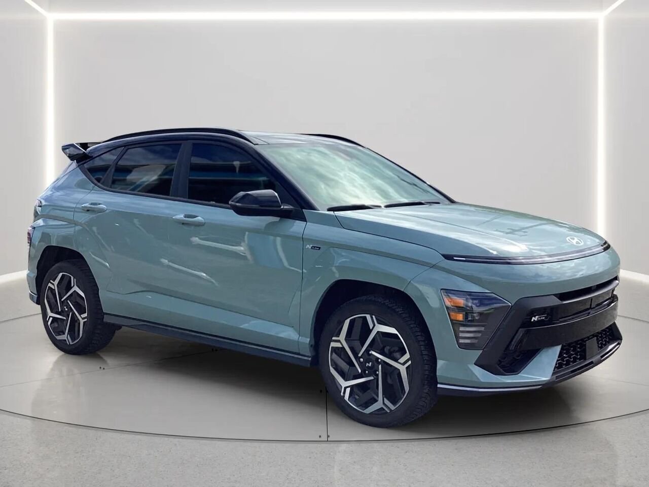 2024 Hyundai Kona 1.6T N Line TI avec toit bicolore Green Gatineau - photo #6