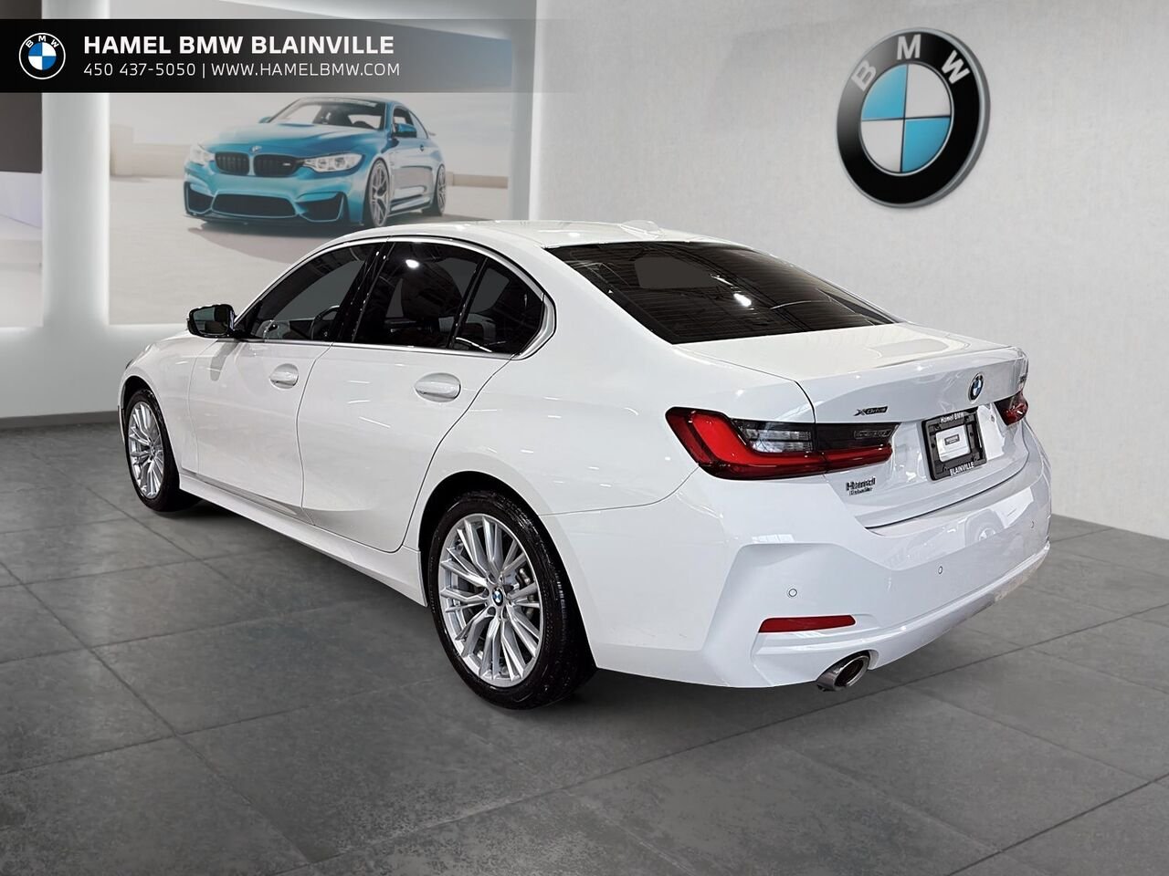 2023 BMW 3 Series 330i xDrive berline White Blainville - photo #3