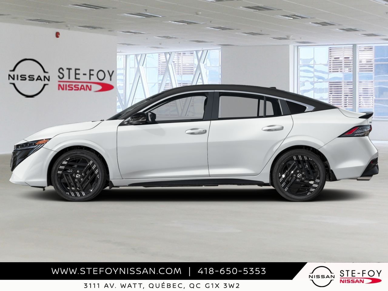 NISSAN Sentra 2026 Blanc d'Aspen triple couche/Noir intense Ste-Foy - photo #2