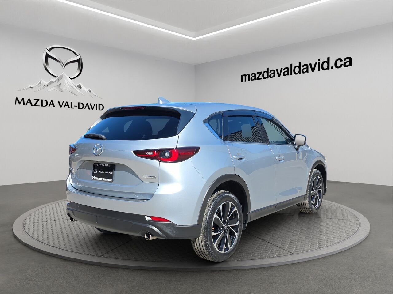 2022 Mazda CX-5 GT TI, Toit ouvrant, navigation, détecteur d'angles morts Silver Val-David - photo #5