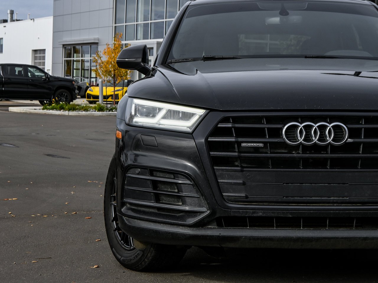 2019 Audi Q5 Progressiv 45 TFSI quattro Black Sherwood Park - photo #4