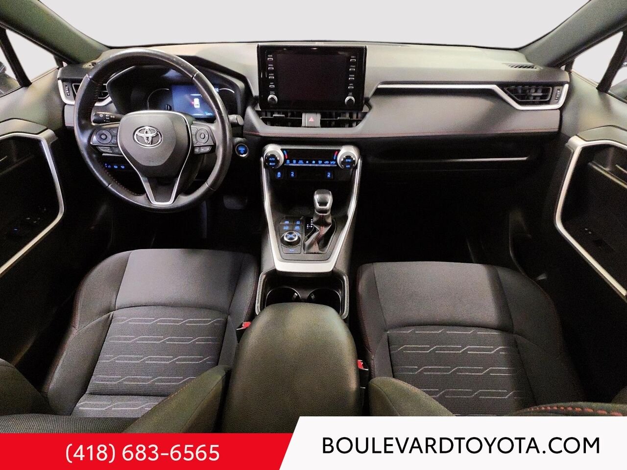 Toyota RAV4 Prime 100412A-9 | SE, AWD 2021 Argent Québec - photo #12