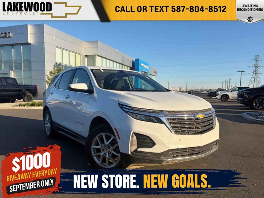2024 Chevrolet Equinox LT AWD 1.5T | Heated Bucket Seats White
