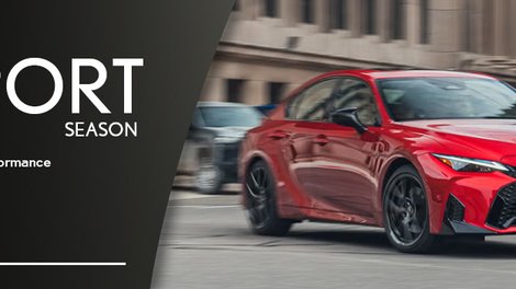 Lexus F SPORT Season: Discover Lexus Performance in Quebec City