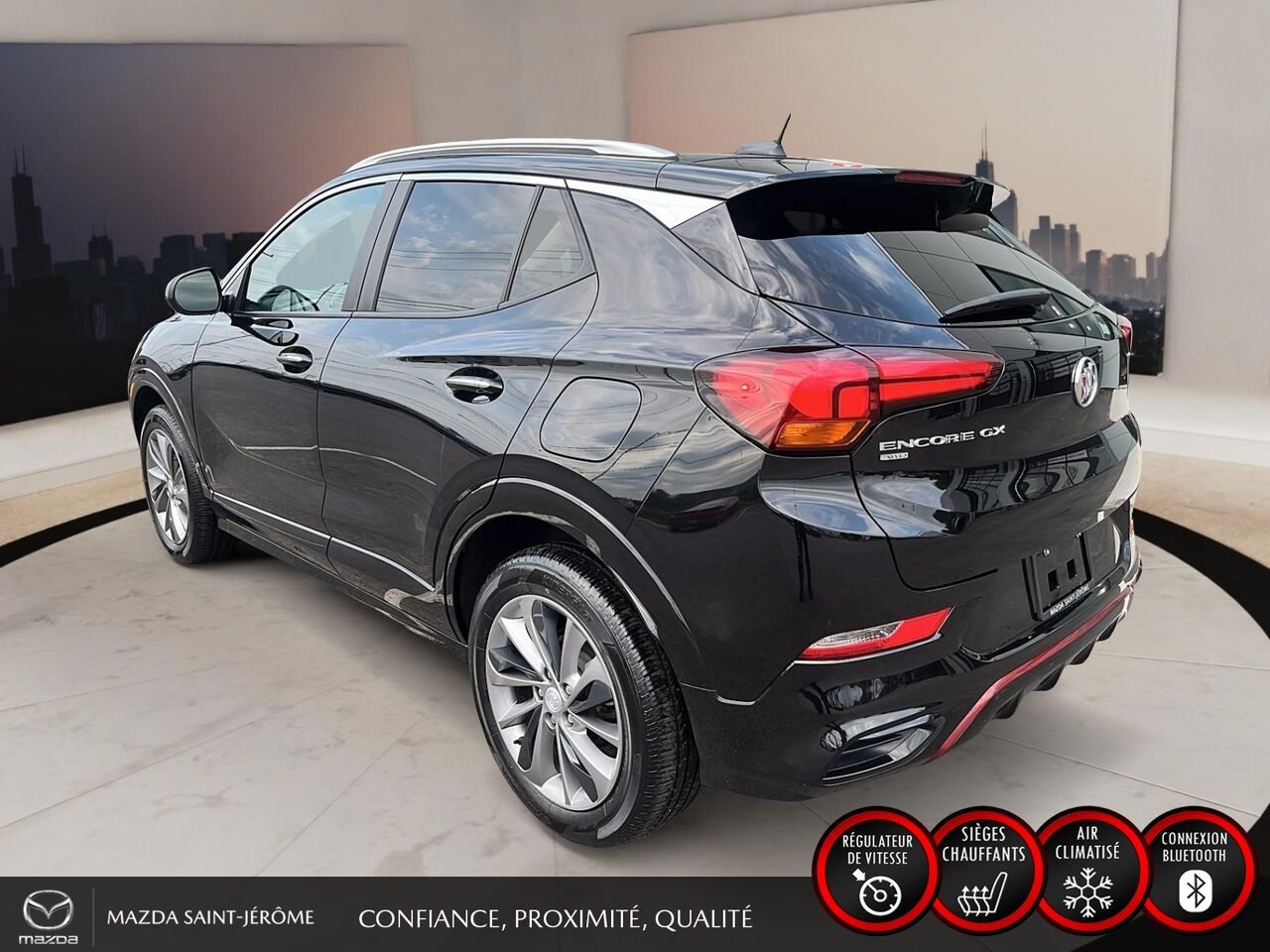 2023 Buick Encore GX Privilegiee Sport Touring | AWD | SIEGES CHAUFFANTS | DEMARREUR A DISTANCE Black Saint-Jérôme - photo #9