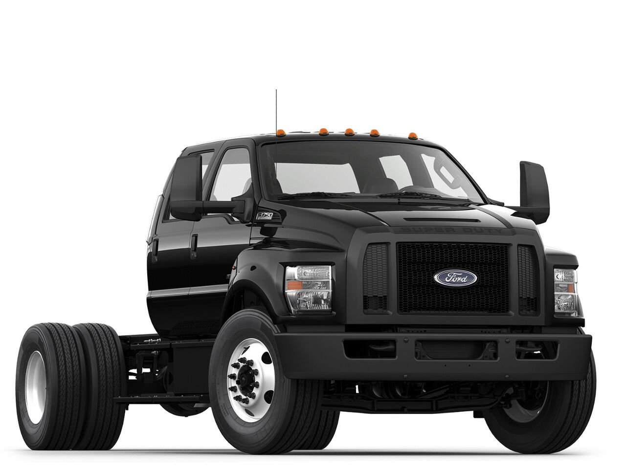 Ford Super Duty F-750 Straight Frame 26133 | SUPER CAB DOCK HGT 2026 Noir agate Saint-Jérôme - photo #0