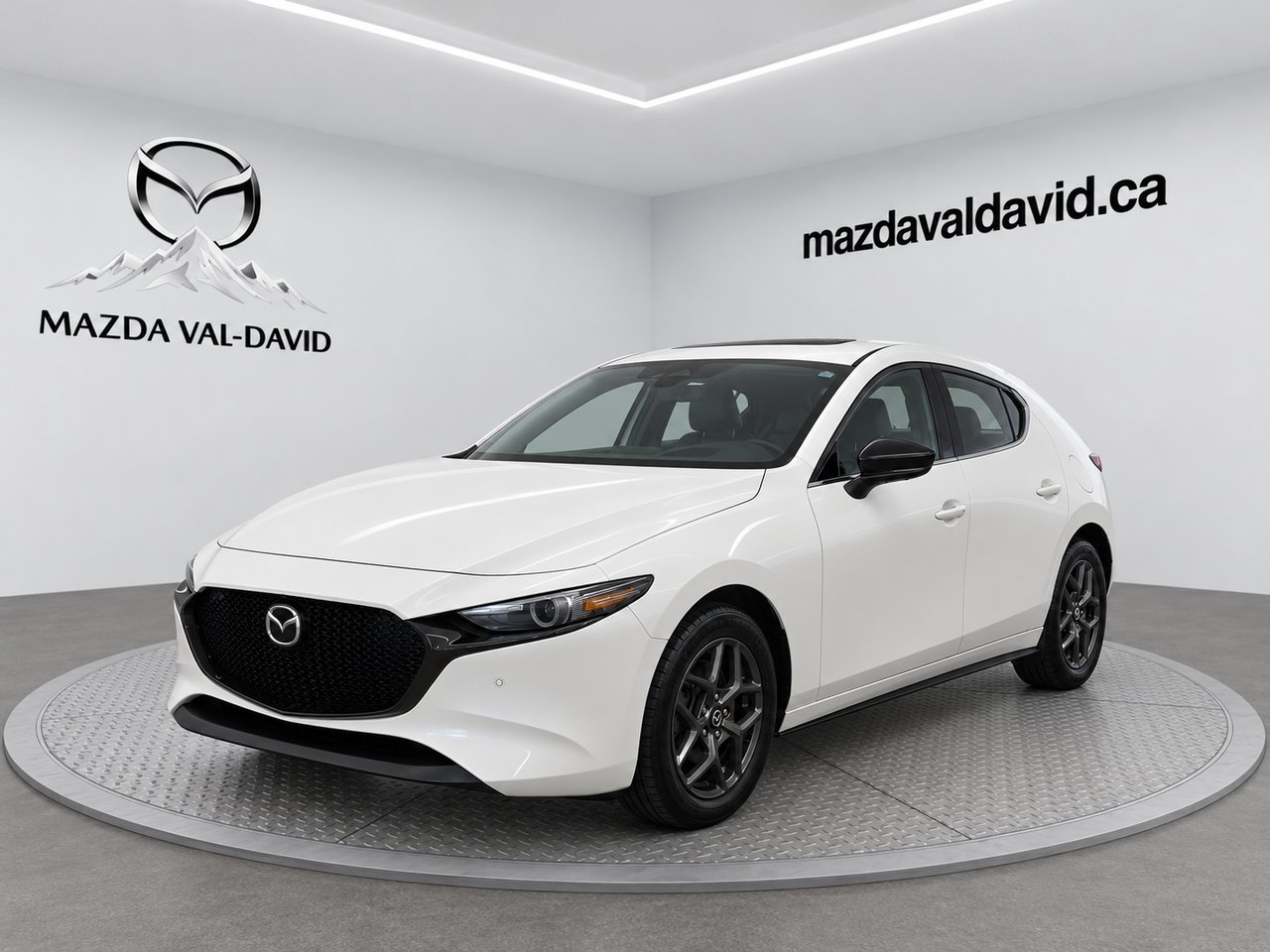 2023 Mazda Mazda3 Sport GT turbo i-ACTIV White Val-David - photo #0
