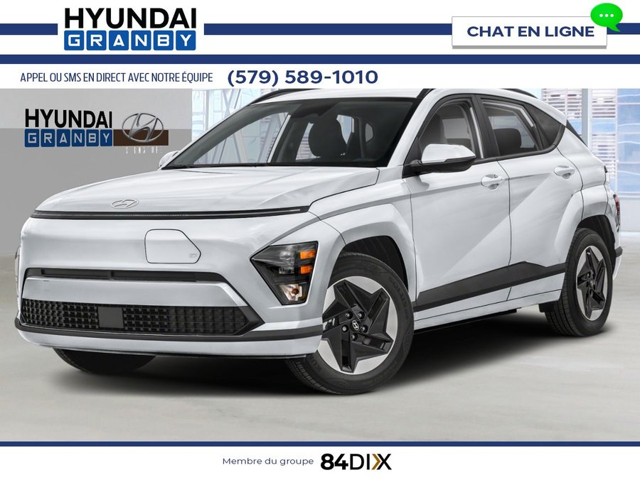 HYUNDAI Kona électrique SEL FWD 2026 Atlas White
