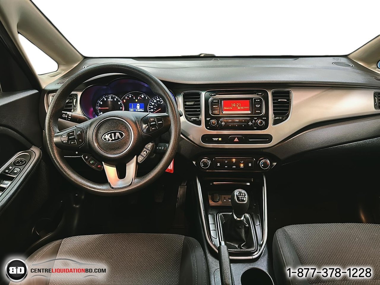 Kia Rondo LX familiale 4 portes BM | A8559 2015 Gris Granby - photo #14