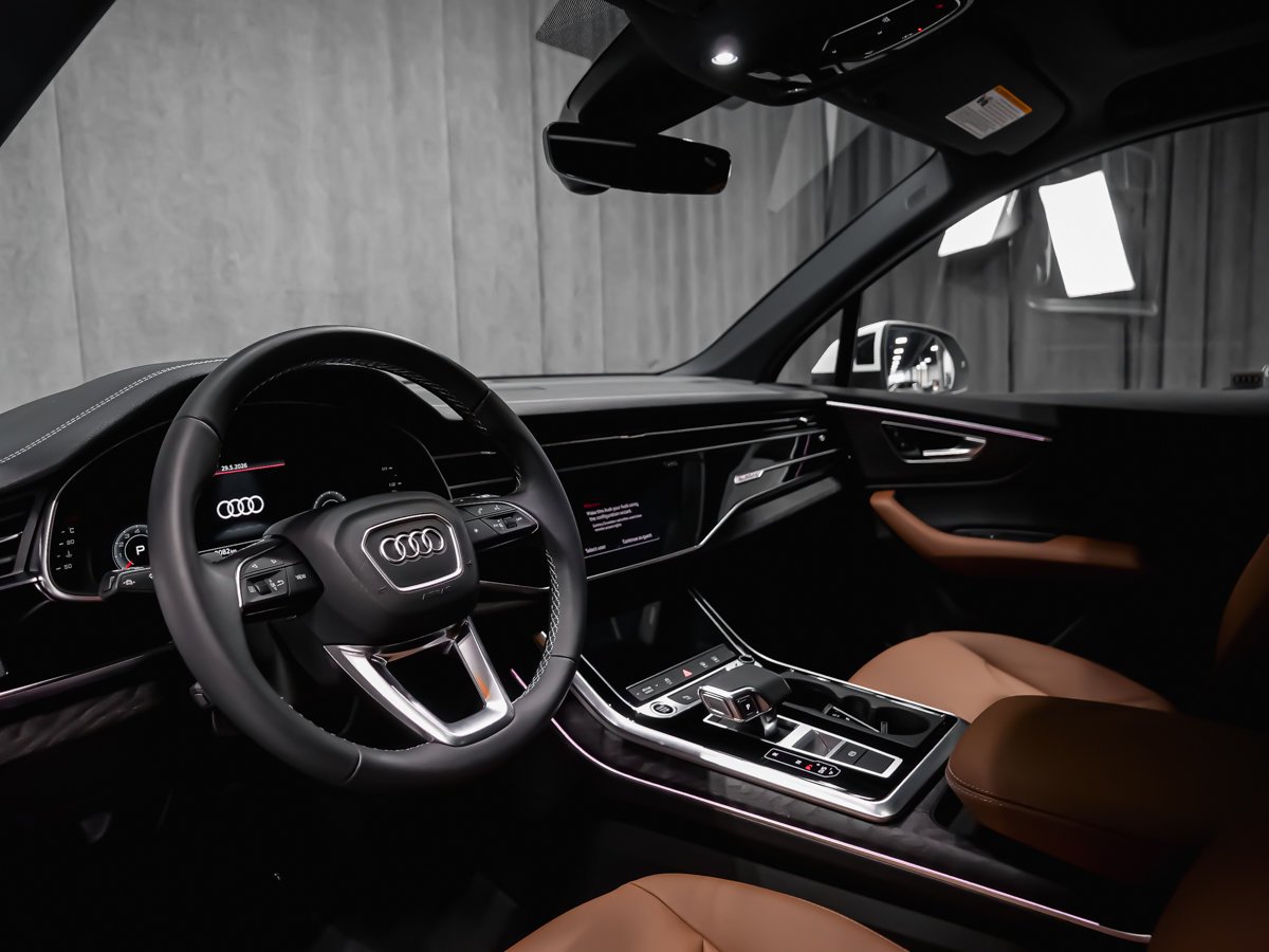 Audi Q7 S LINE 2026 Blanc Montréal - photo #8