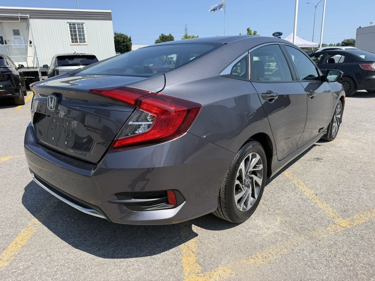 Honda Civic Berline EX AUTOMAITQUE 2019 Noir Laval - photo #10
