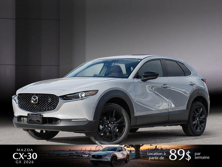 Mazda CX-30 GT turbo 2026 Gris aéro métallisé