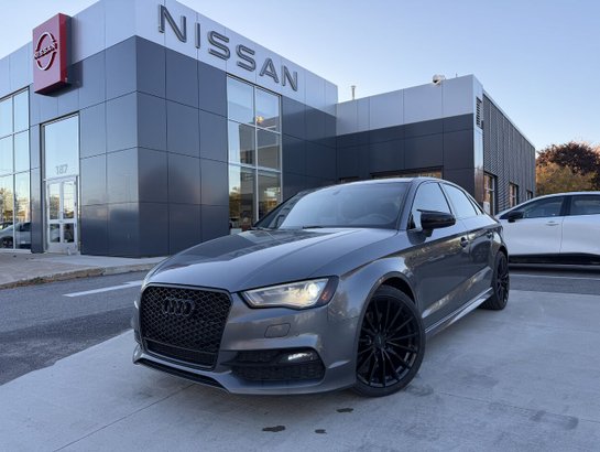 Audi A3 2.0T Technik quattro berline 4 portes 2016 Gris